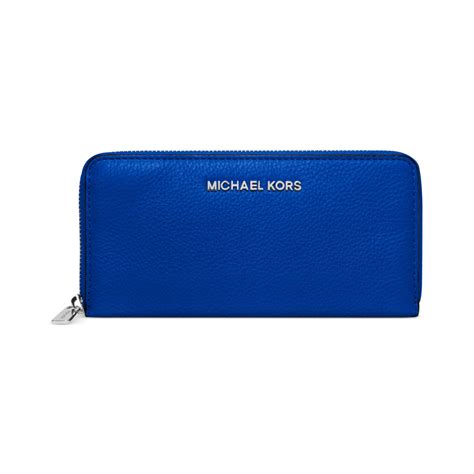 michael kors blue light card|michael kors wallet blue.